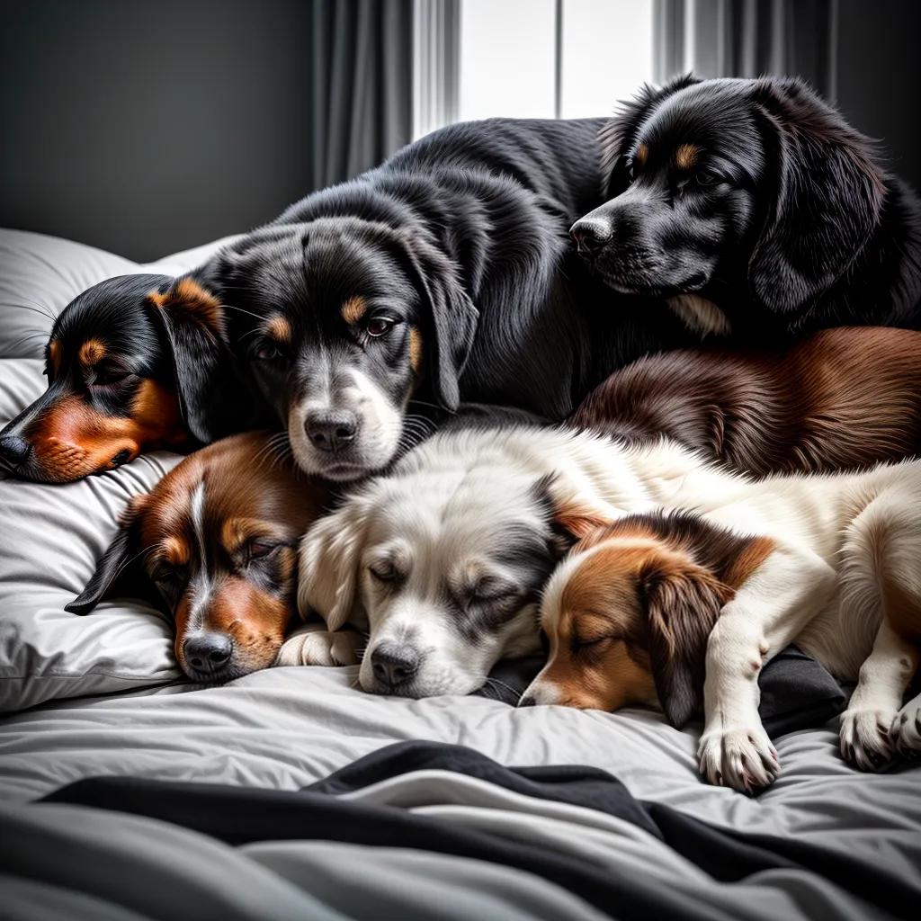 Fotos sonho cachorros lealdade protecao