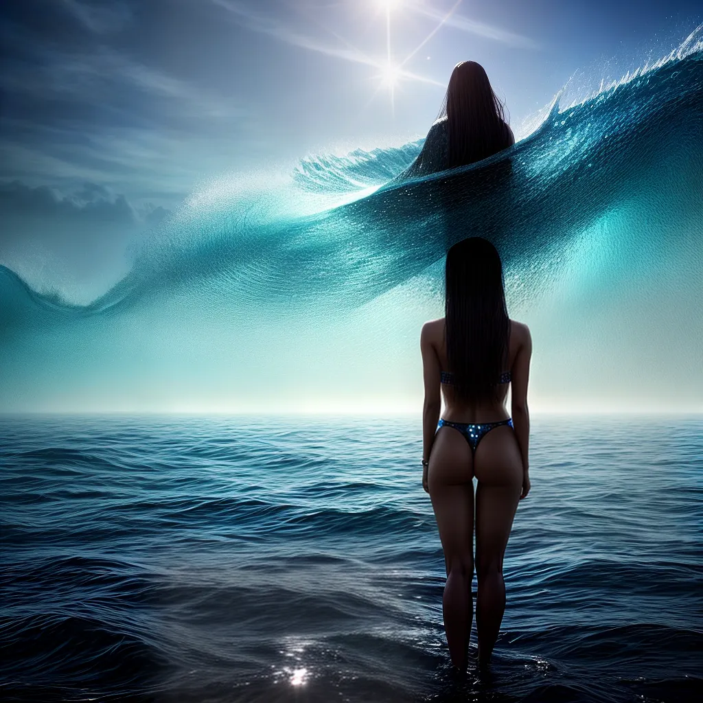 Fotos sonho caleidoscopio mistico agua oceano