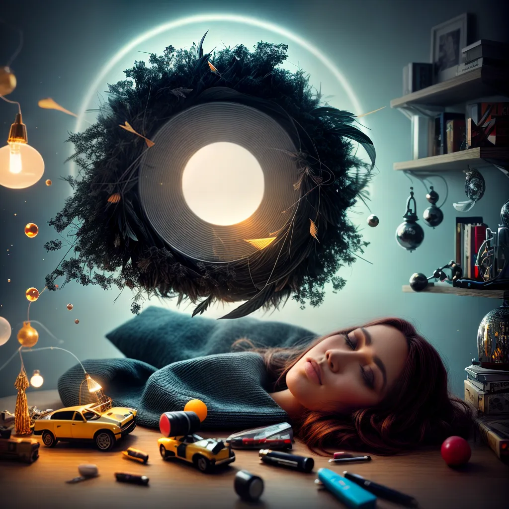 O que significa sonhar com Bugigangas em um Dormitório? 4 Fotos sonho cama bolha objetos aleatorios