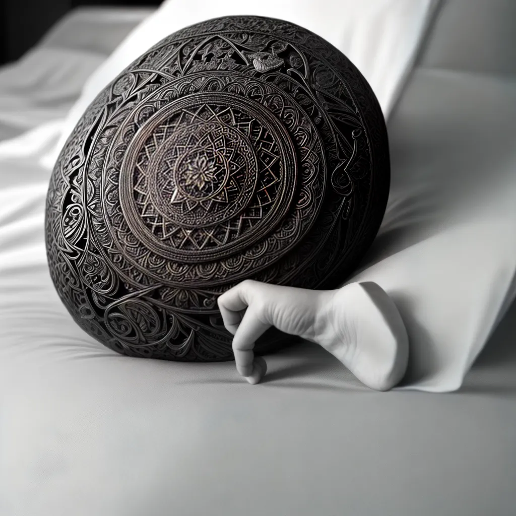 Fotos sonho cama bolha simbolos preto branco