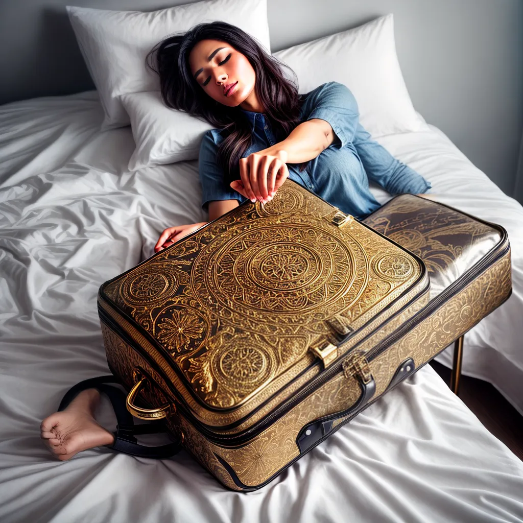 Descubra o Significado de Sonhar com Viagem, Vingança ou Vizinhança 4 Fotos sonho cama olhos fechados bolhas pensamento