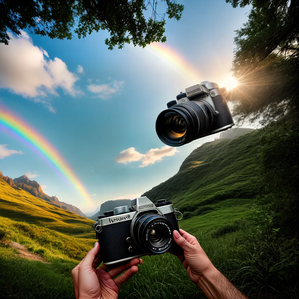 Fotografia e Sonhos: O que significa sonhar com câmeras? 6 Fotos sonho camera paisagem colorida