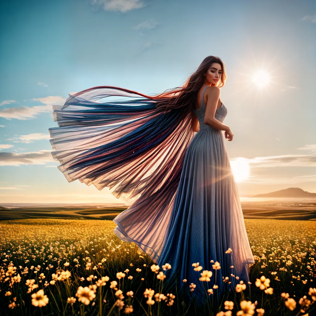 Desvendando os Mistérios da Fecundidade nos Sonhos 4 Fotos sonho campo flores sol 1
