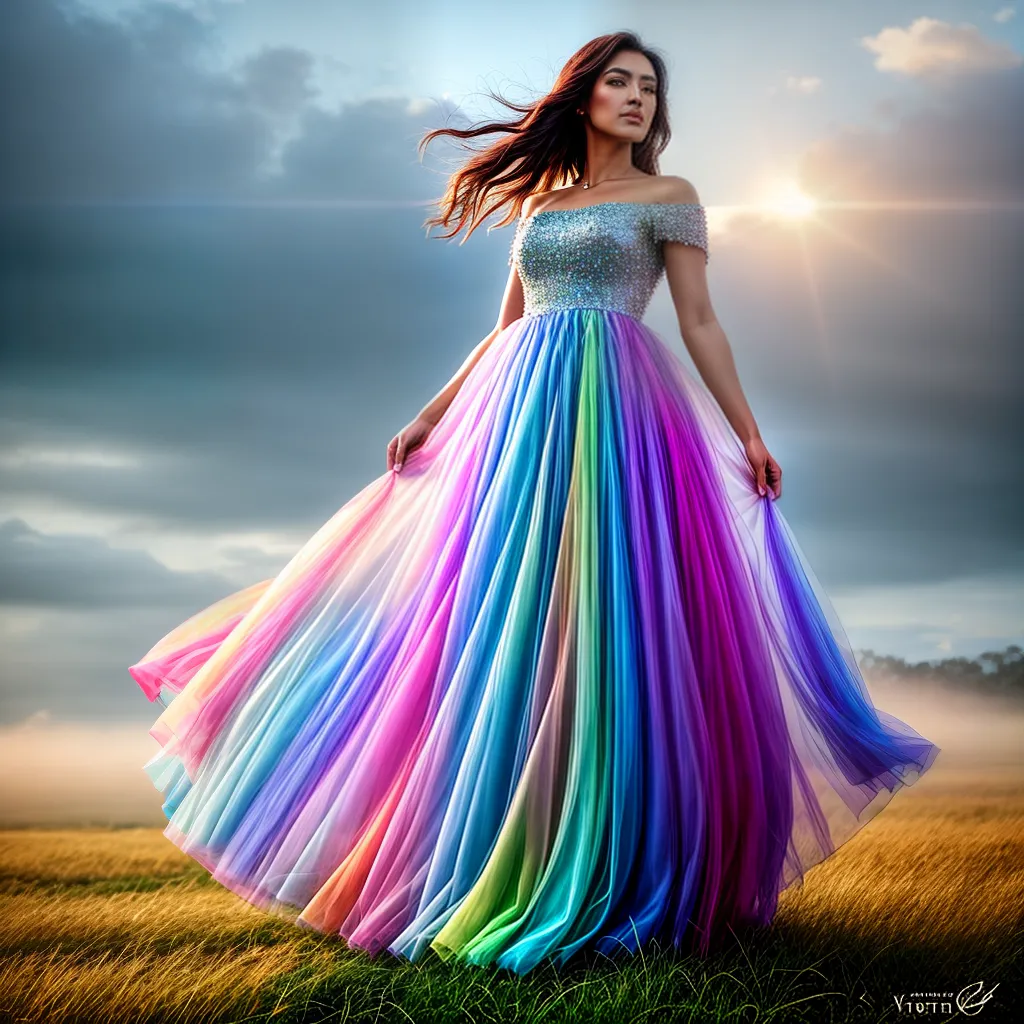 A Simbologia da Organza nos Sonhos: Descubra seus Significados 5 Fotos sonho campo organza arcoiris