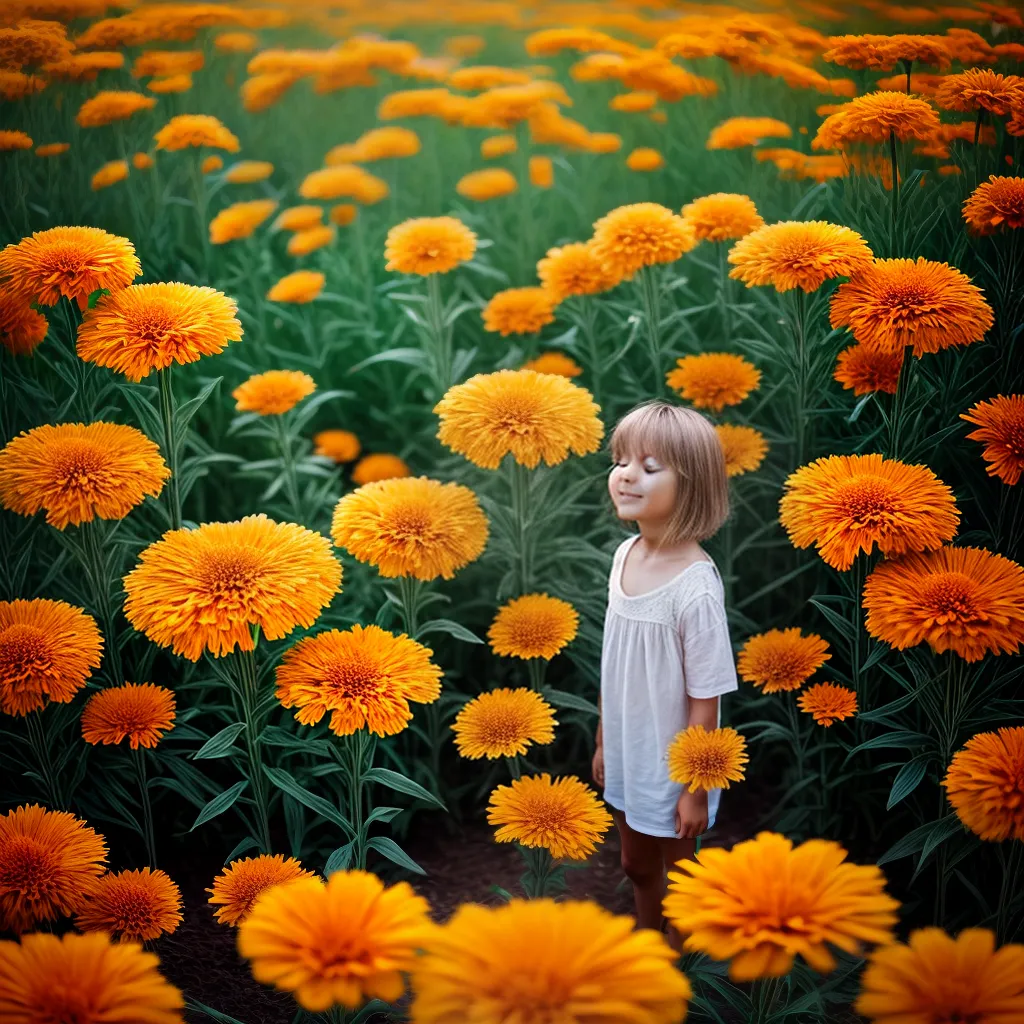 Título 3: Descubra o Significado de Sonhar com Calêndulas Floridas 3 Fotos sonho campos calendula flor