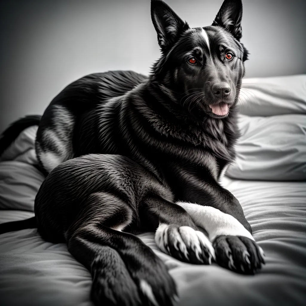 Símbolos Oníricos: O Significado de Sonhar com um Cão 4 Fotos sonho cao preto branco