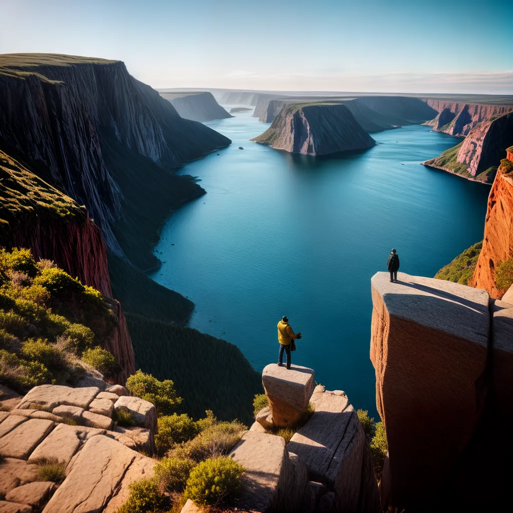 Fotos sonho cartoes postais paisagem cliff