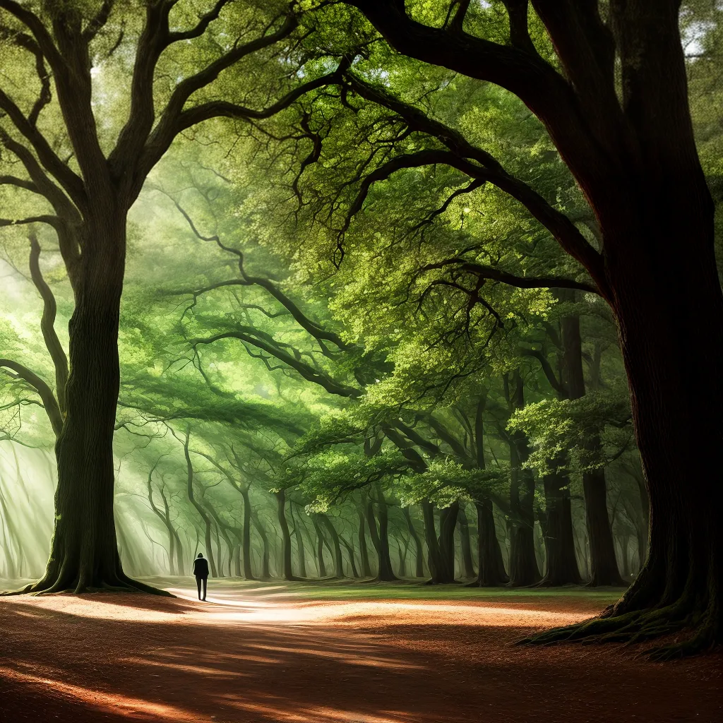 Carvalhos nos Sonhos: O que Revelam? 5 Fotos sonho carvalhos floresta solidao