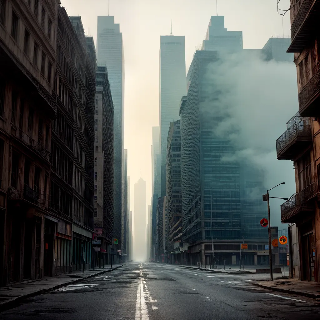 Fotos sonho cidade abandonada misterio