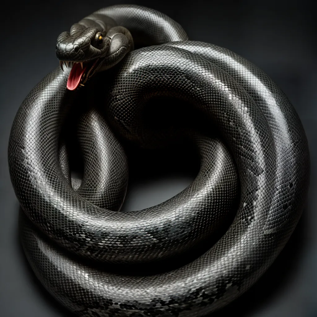 Surpreenda-se com os Significados dos Sonhos com Serpentes Grandes 4 Fotos sonho cobra ameaca misterio