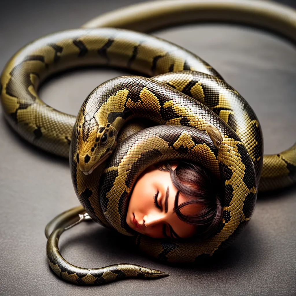 Sonhar com Cobras? e pertença ao tema Significado de Sonhos. 2 Fotos sonho cobra enrolada corpo 2