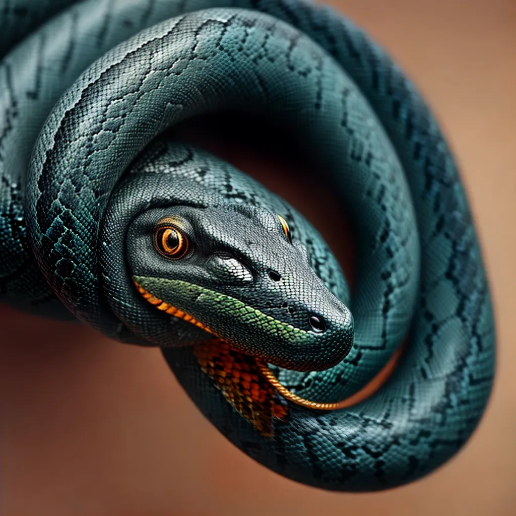 Desvendando o Significado de Sonhar com Serpentes 2 Fotos sonho cobra enrolada pronta atacar