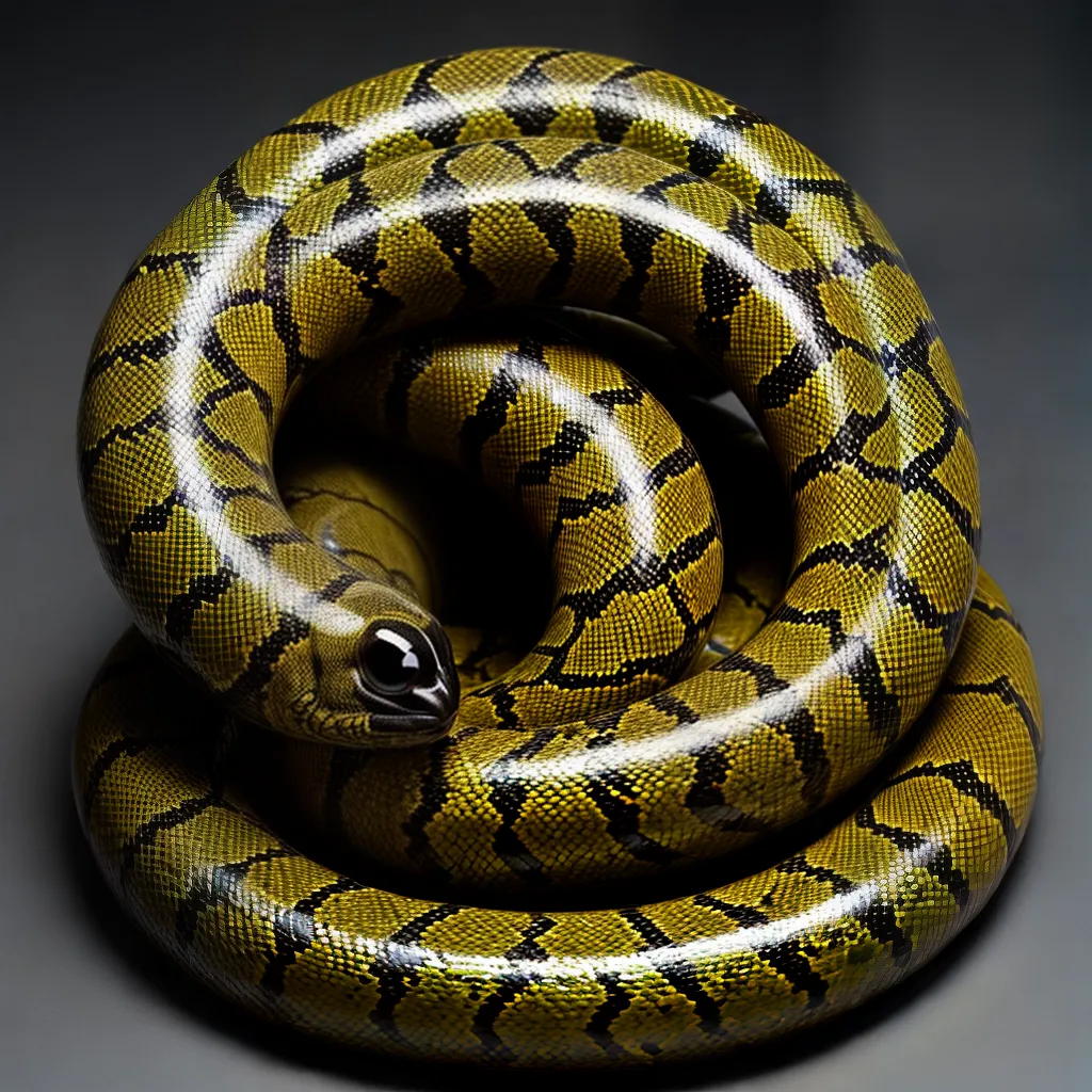Descubra o Verdadeiro Significado de Sonhar com Movimentos Serpenteantes 5 Fotos sonho cobra escamas brilhantes 1