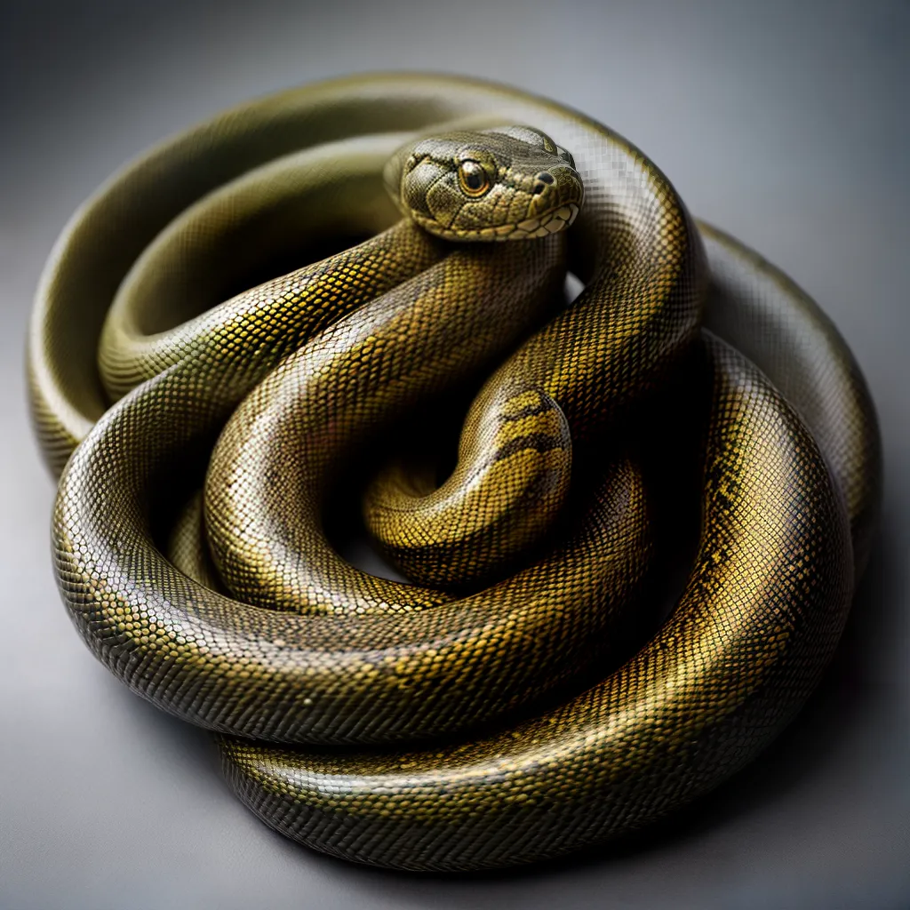 Os Segredos por Trás dos Sonhos com Cobras 2 Fotos sonho cobra olhar intenso escamas