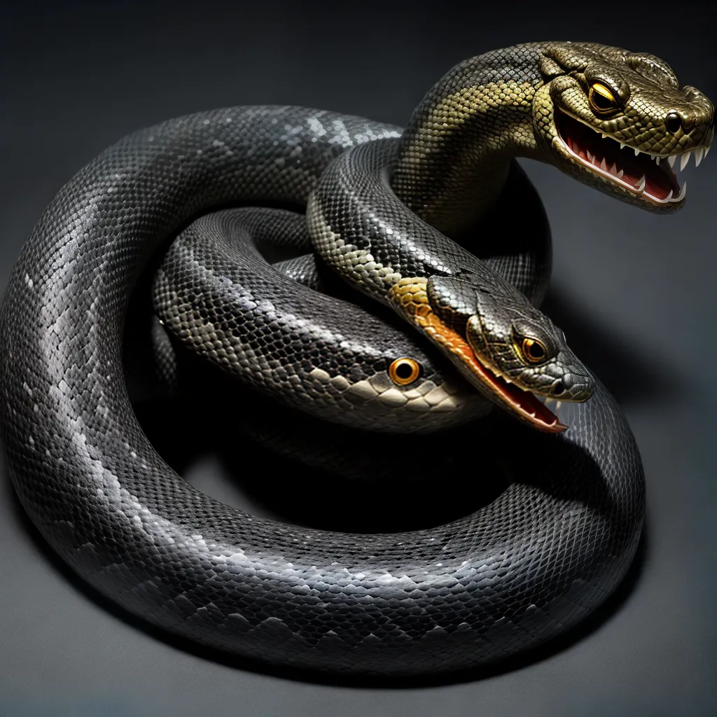 Fotos sonho cobra olhar sombrio