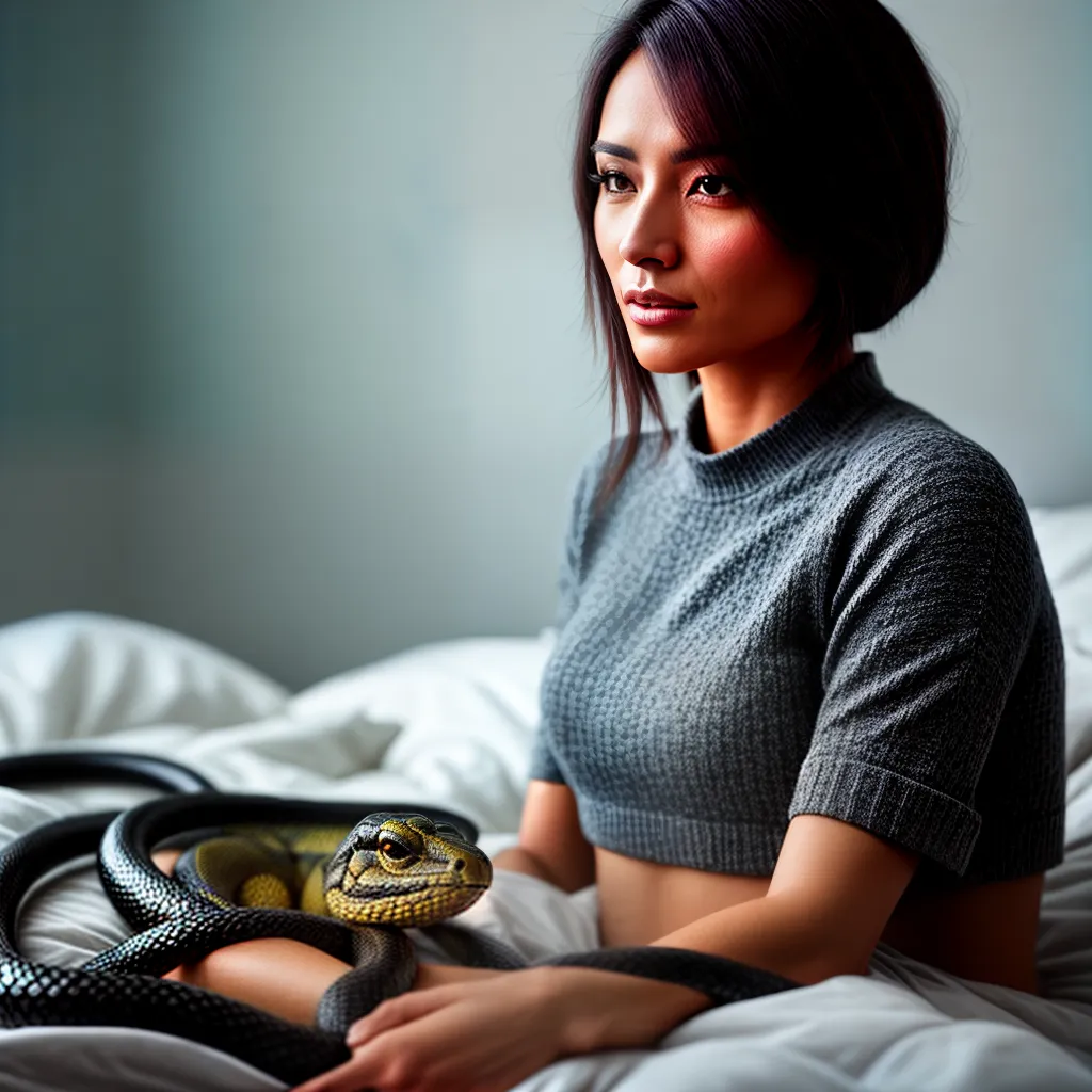 ra o que Significa Sonhar com Cobras e Outros Répteis Perigosos. 3 Fotos sonho cobra perigo cama