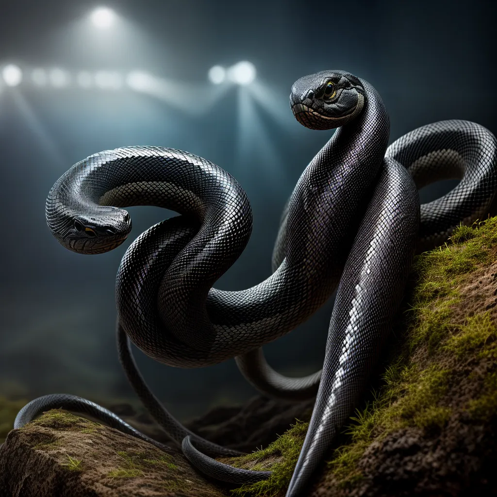 Fotos sonho cobra sombria fundo