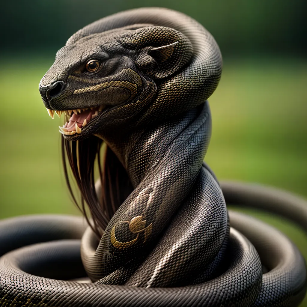 Fotos sonho cobras desafio serenidade