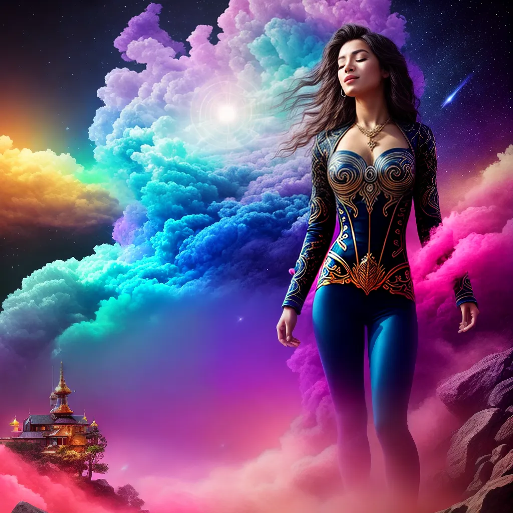 Sonhos Lúcidos: Aprenda a controlar seus sonhos e explorar a espiritualidade 5 Fotos sonho colorido espiritualidade serenidade