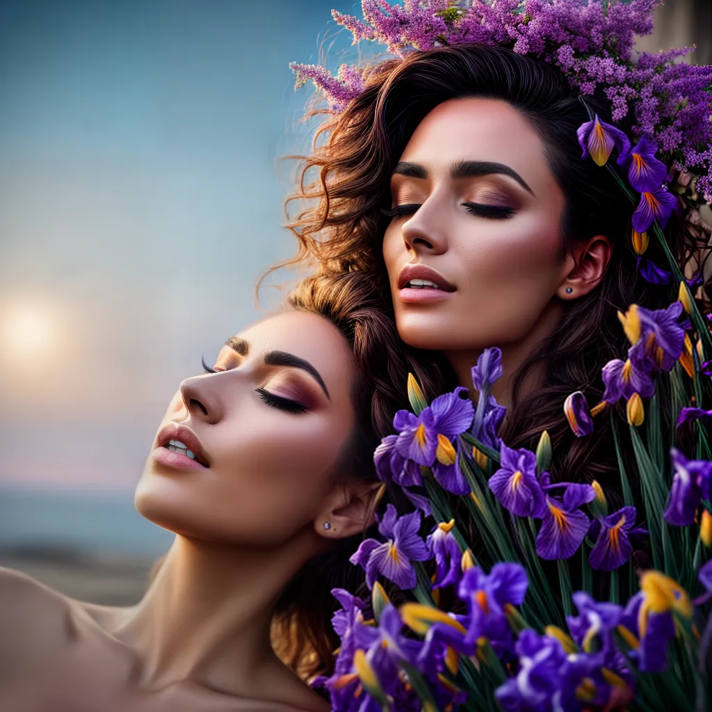 Descubra a Simbologia da Íris nos Sonhos 4 Fotos sonho colorido irises paz