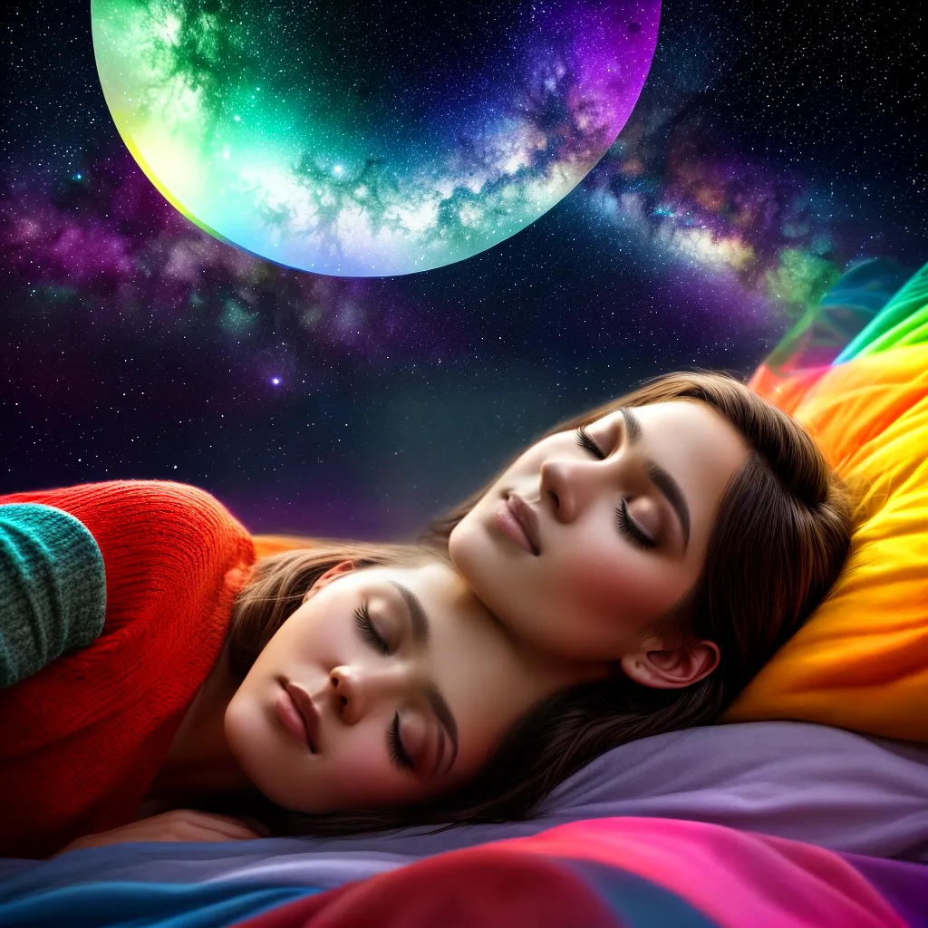 Fotos sonho colorido paz estrelas