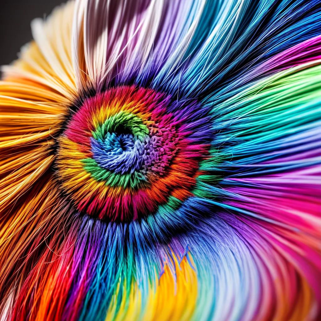 Fotos sonho colorido pintura mao