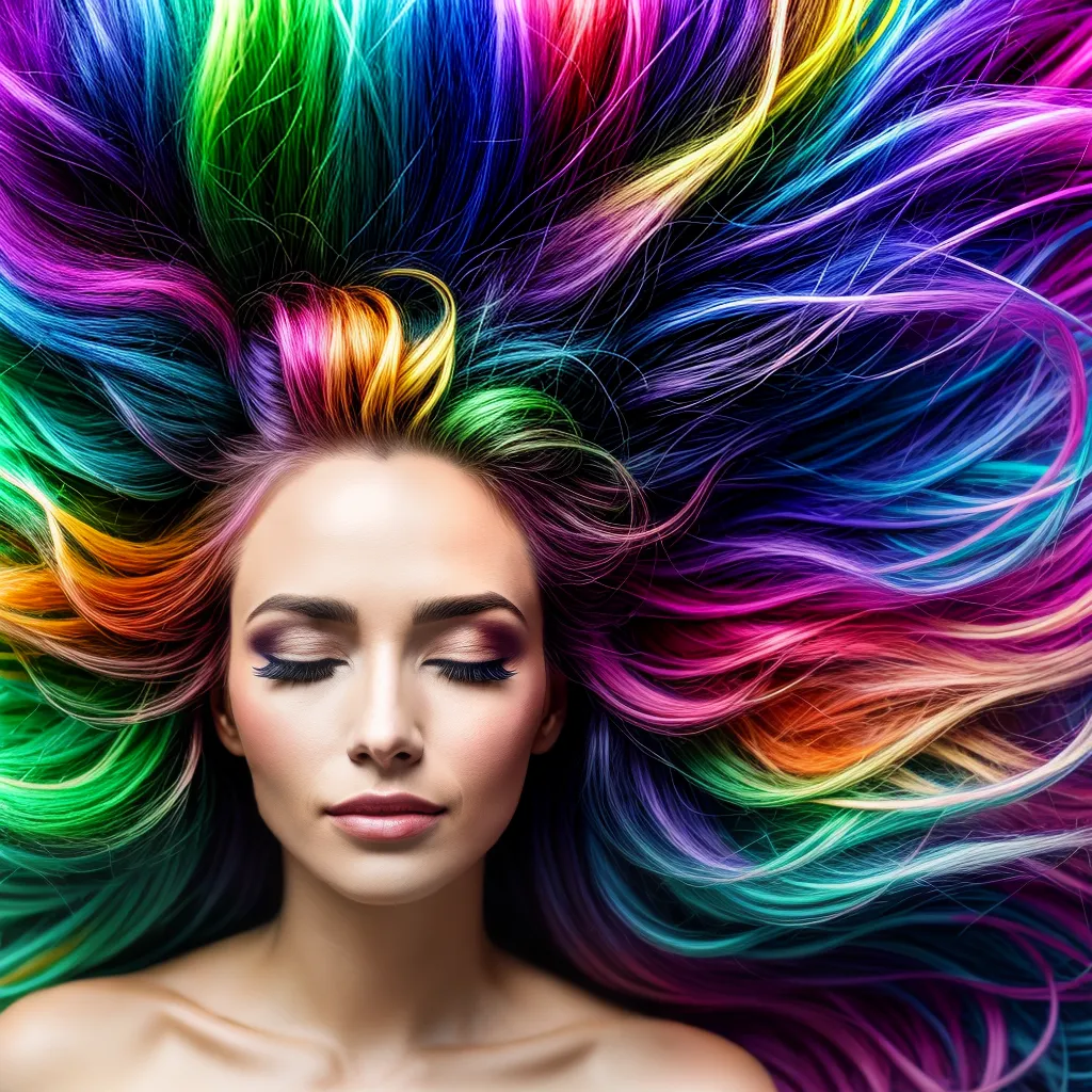 Mensagens Ocultas no Mundo dos Sonhos: O que significa sonhar com Luzes e Cores? 5 Fotos sonho colorido pintura surreal