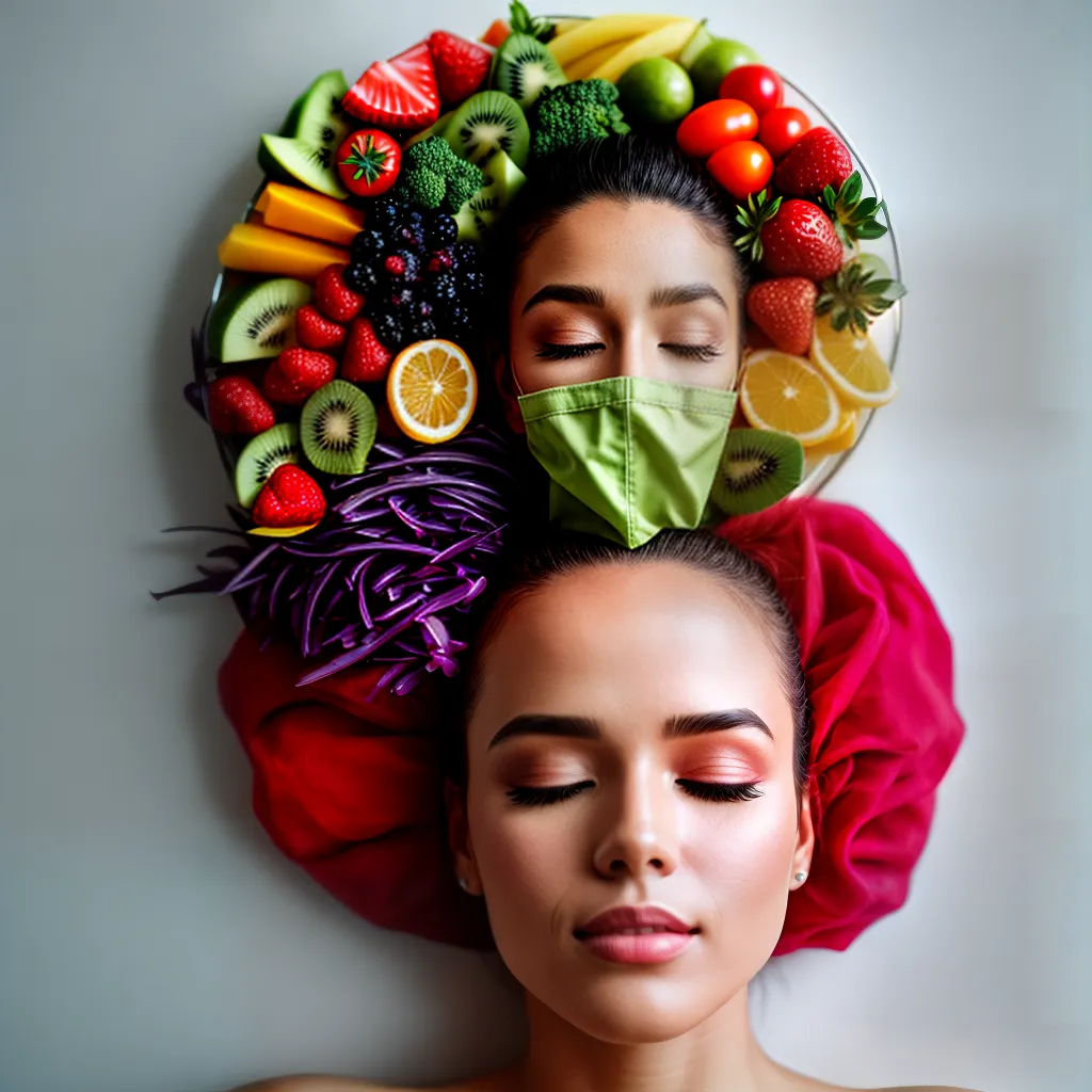 Fotos sonho comida colorida