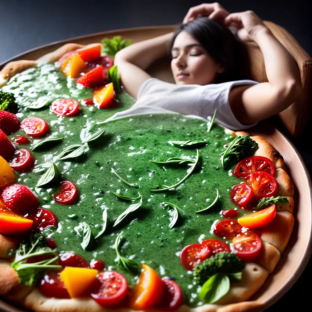 Fotos sonho comida variedades pizza bolo