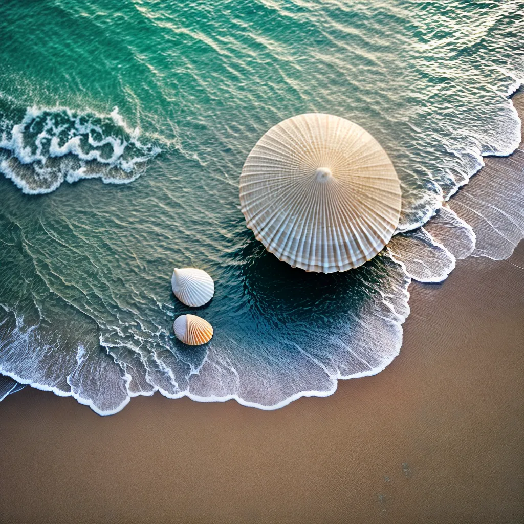 Fotos sonho concha praia ondas 1