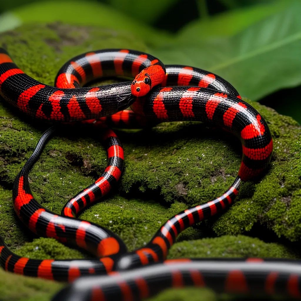 Qual é o significado de sonhar com cobra-coral? 6 Fotos sonho coral serpente cama