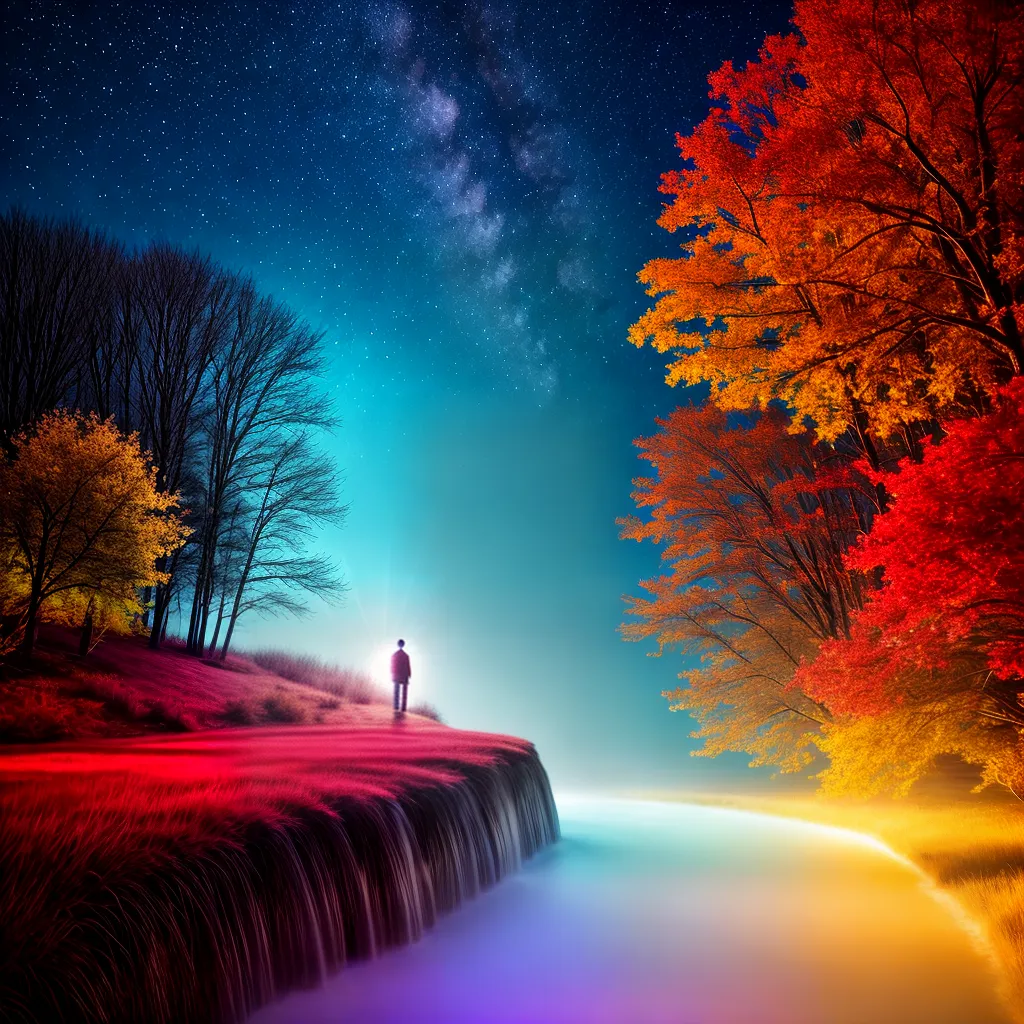 Luminescência dos sonhos: descubra seus significados 2 Fotos sonho cores misterio cama