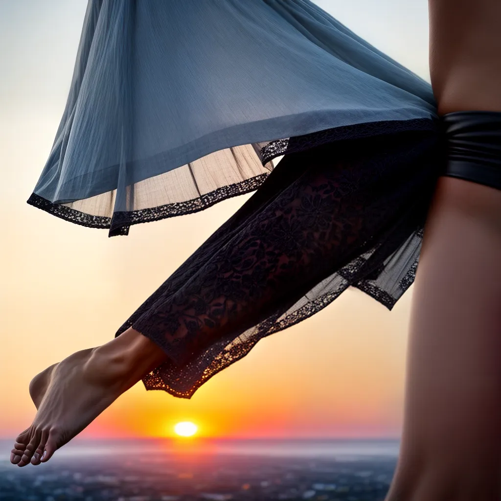 Descubra o Significado de Sonhar com seu Descendente Bailarino. 6 Fotos sonho descendente dancarino silhueta por do sol