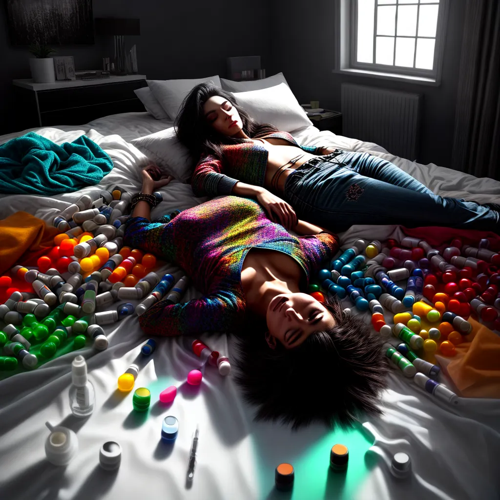 Sonhos e Degeneração: Qual o Significado de Sonhar com Drogas? 2 Fotos sonho drogas cama sombra morte
