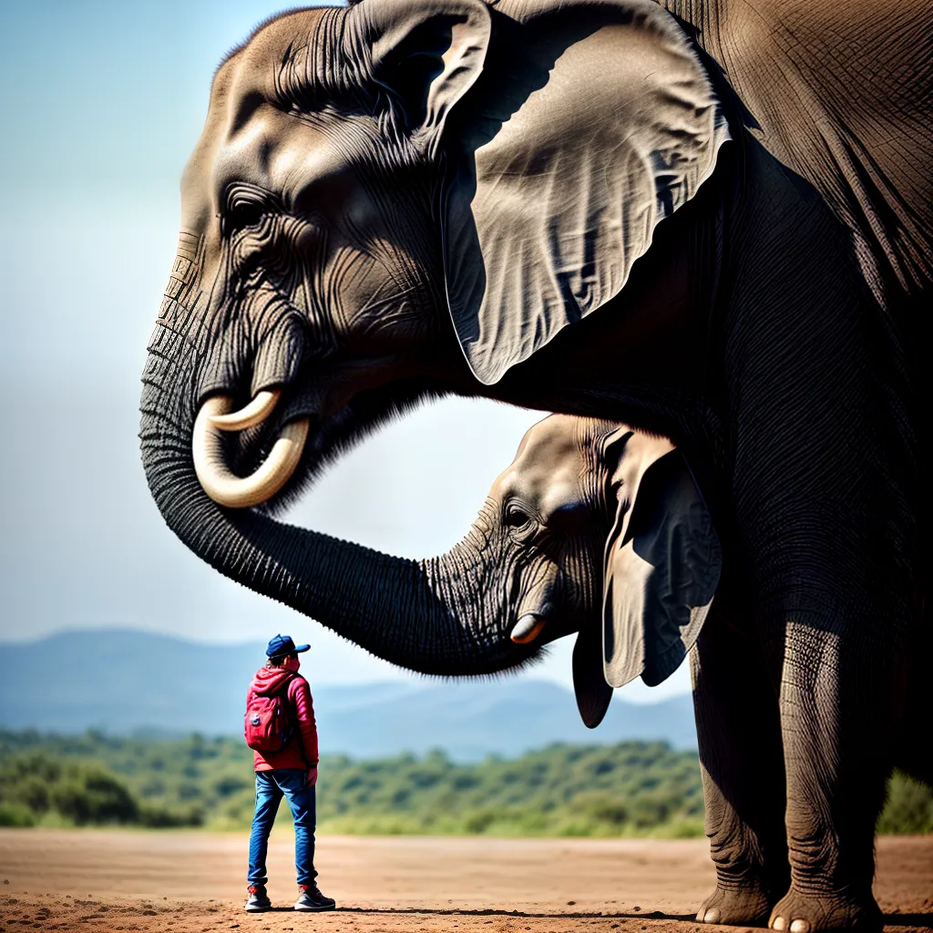Fotos sonho elefante natureza preservacao