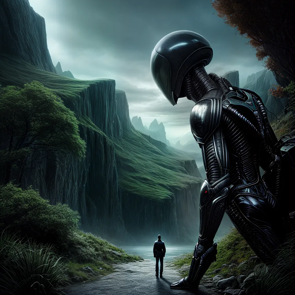 Descubra o Significado de Sonhar com Seres Alienígenas 6 Fotos sonho encontro extraterrestre pintura