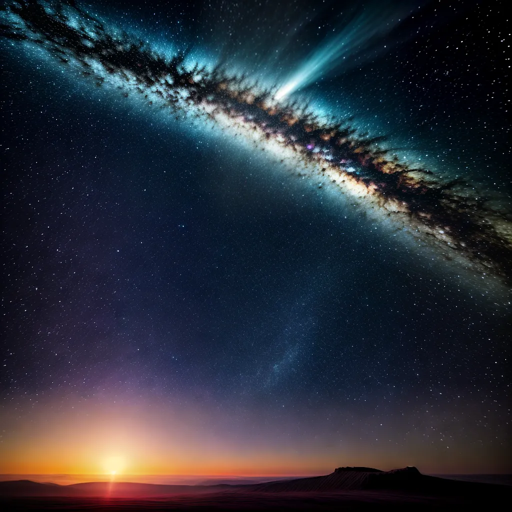 Fotos sonho estrelado luminosidade