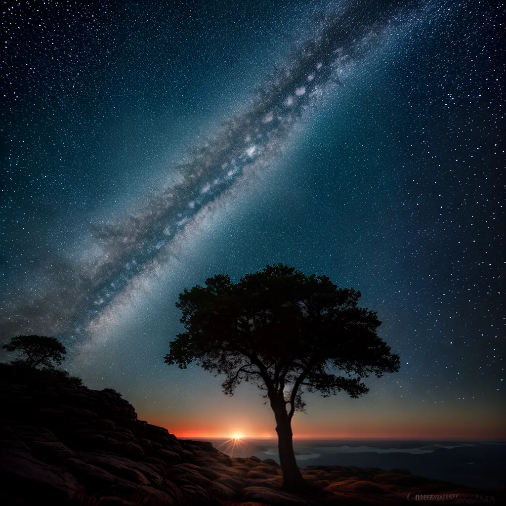 Descubra o Significado de Sonhar com Estrelas Brilhantes. 4 Fotos sonho estrelas ceu noite silhueta