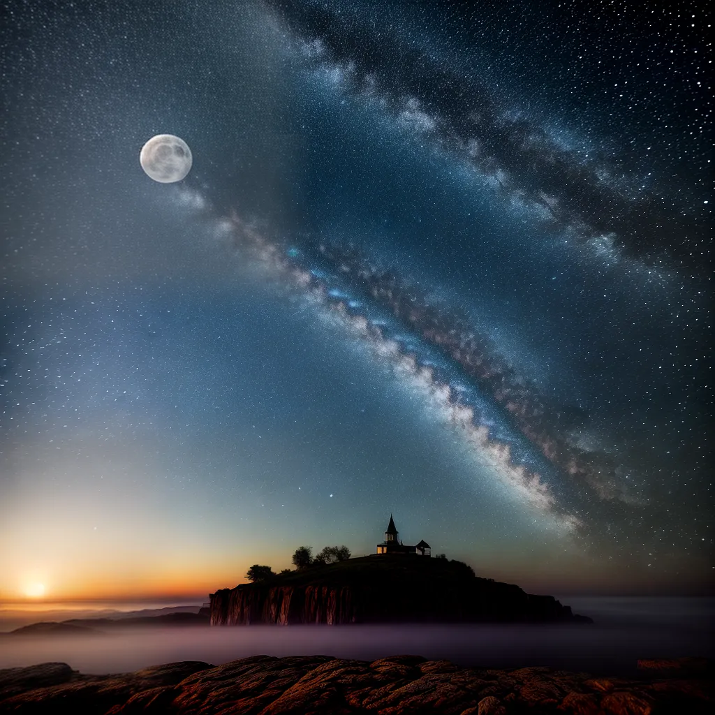 O Significado de Sonhar com Estrelas em Noite de Lua Cheia 4 Fotos sonho estrelas lua cheia 1