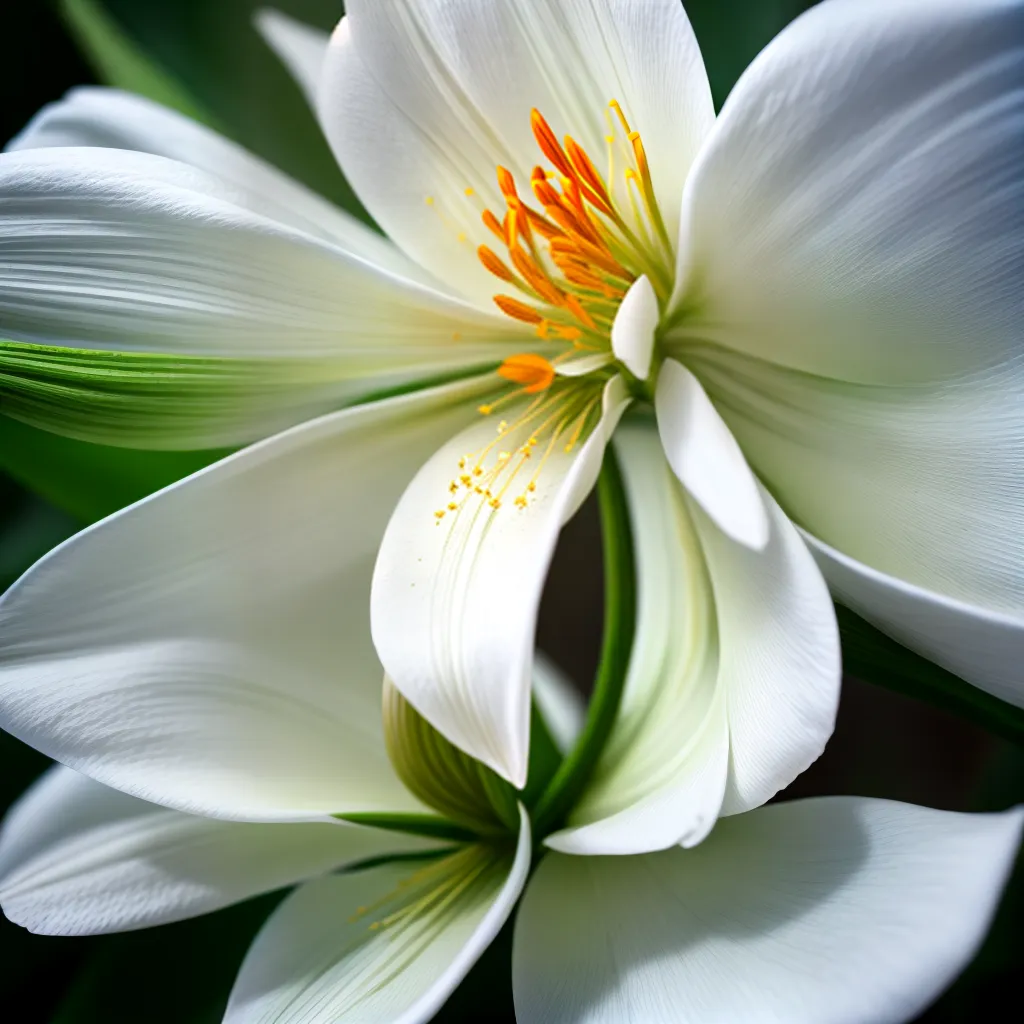 Fotos sonho flor de lirio branco