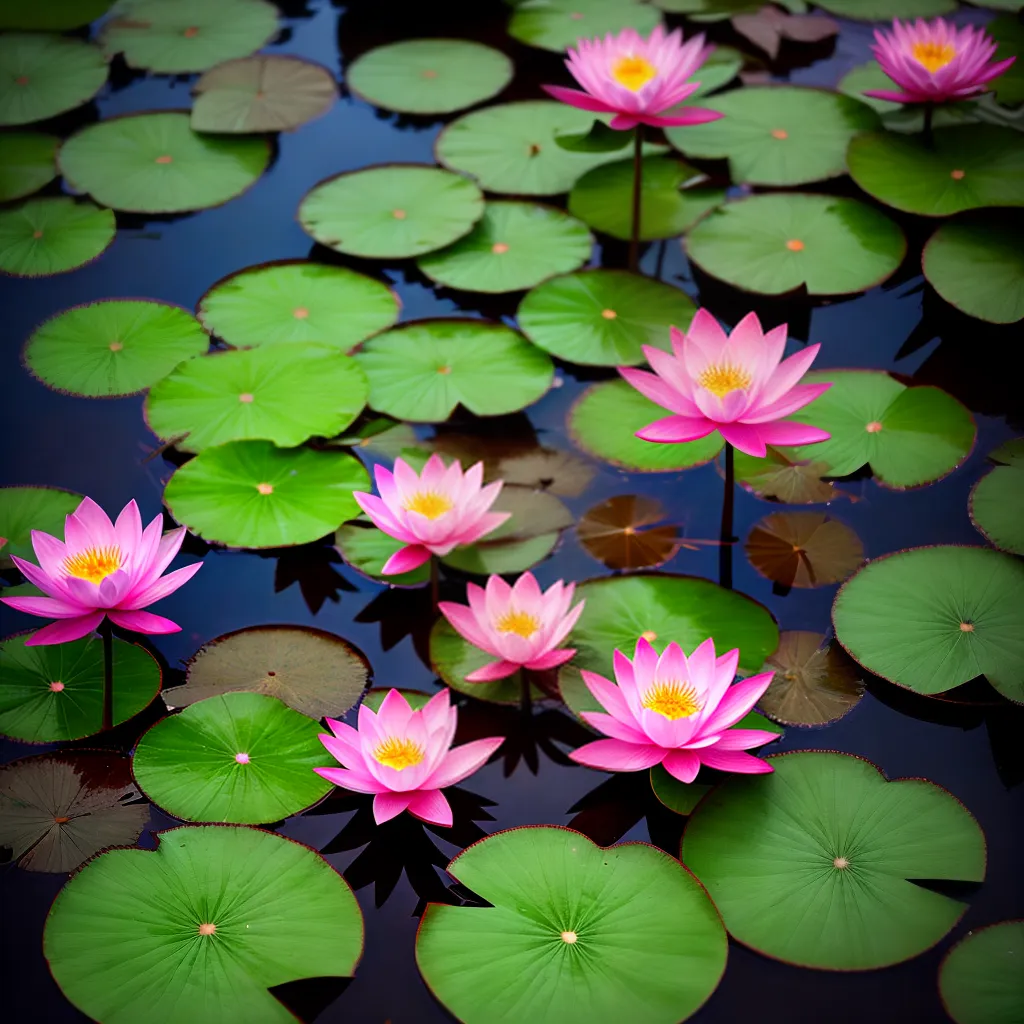 Fotos sonho flor lotus sagrada rosa estanque