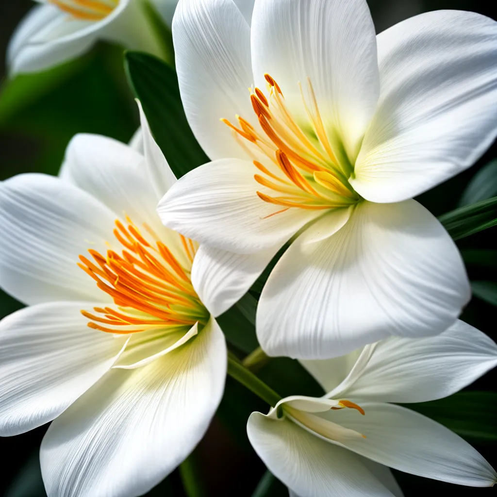 Fotos sonho flores brancas lirio