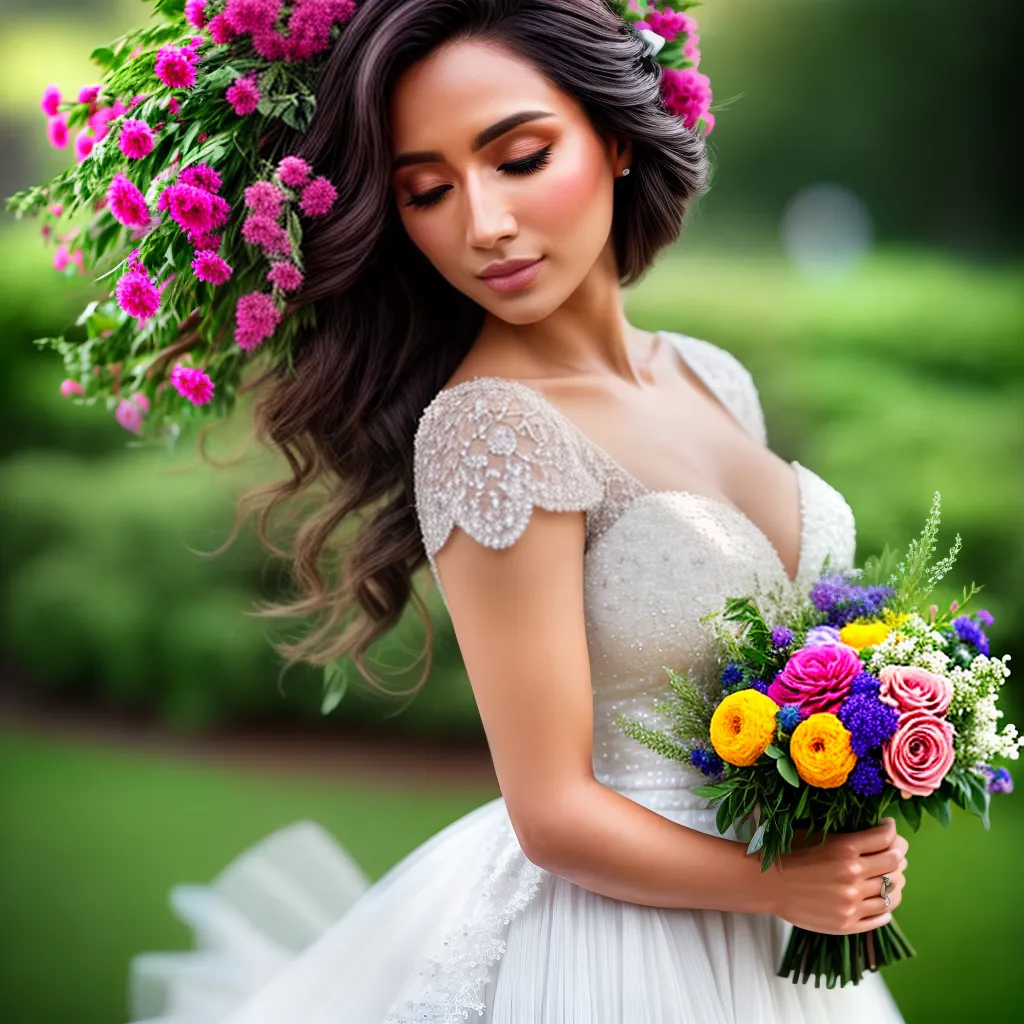 Fotos sonho flores maos bouquet