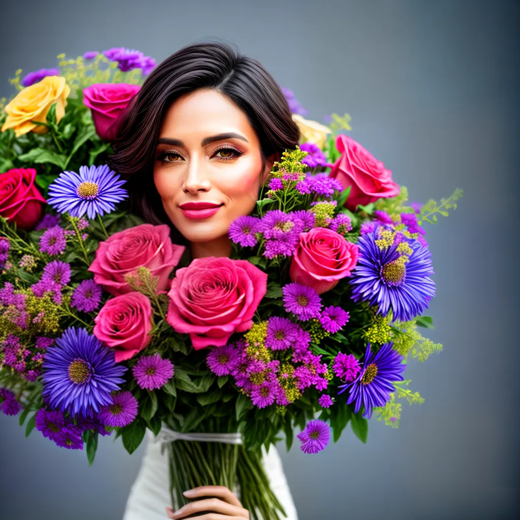 Fotos sonho flores vibrantes positividade