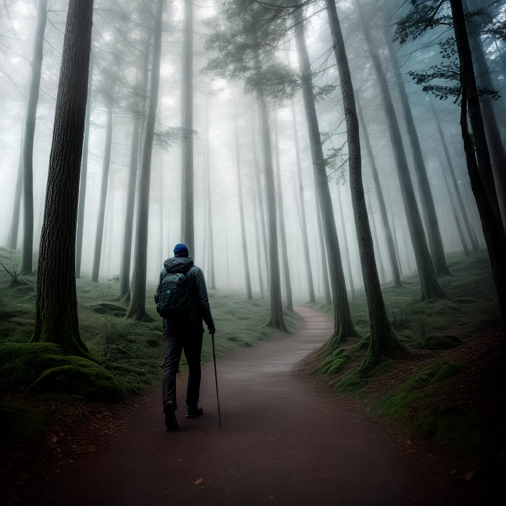 Viagem ao desconhecido: desvendando os mistérios dos sonhos. 4 Fotos sonho floresta nevoeiro criaturas