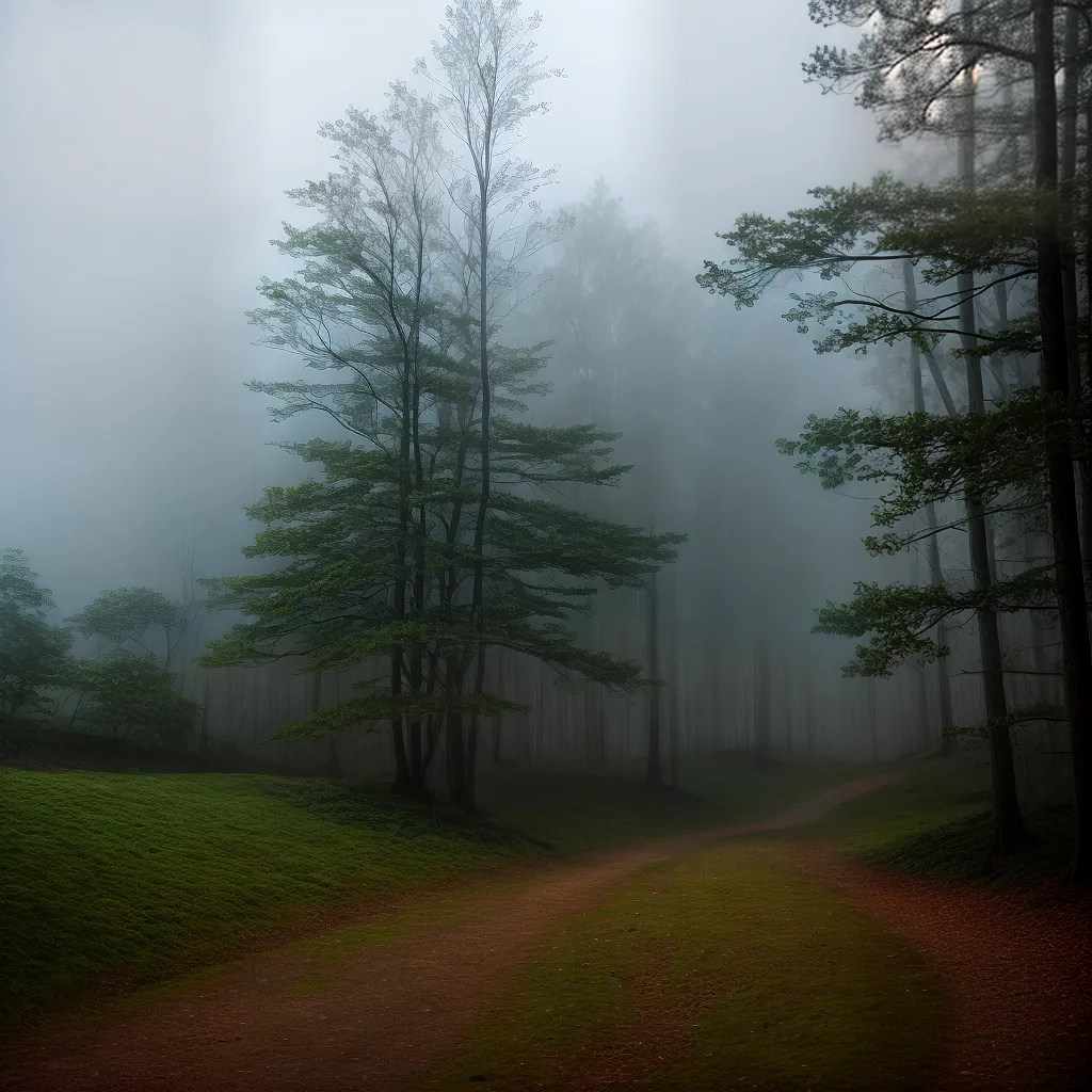 Mistérios da Neblina: Descubra o Significado Oculto dos Sonhos. 4 Fotos sonho floresta nevoeiro misterio