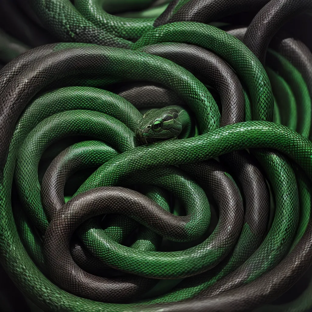 Fotos sonho floresta serpentes misterio