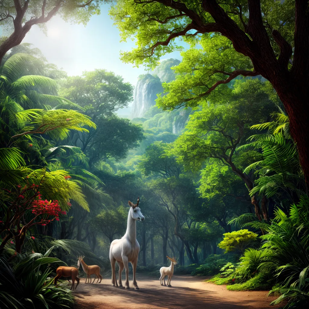 Descubra o Significado de Sonhar com Animais Estranhos. 6 Fotos sonho floresta unicornio dragao passaros macacos