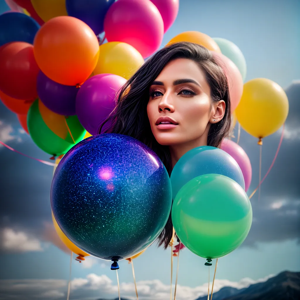 Universo onírico: O Que o Mundo dos Sonhos Revela Sobre Você 3 Fotos sonho flutuante baloes coloridos