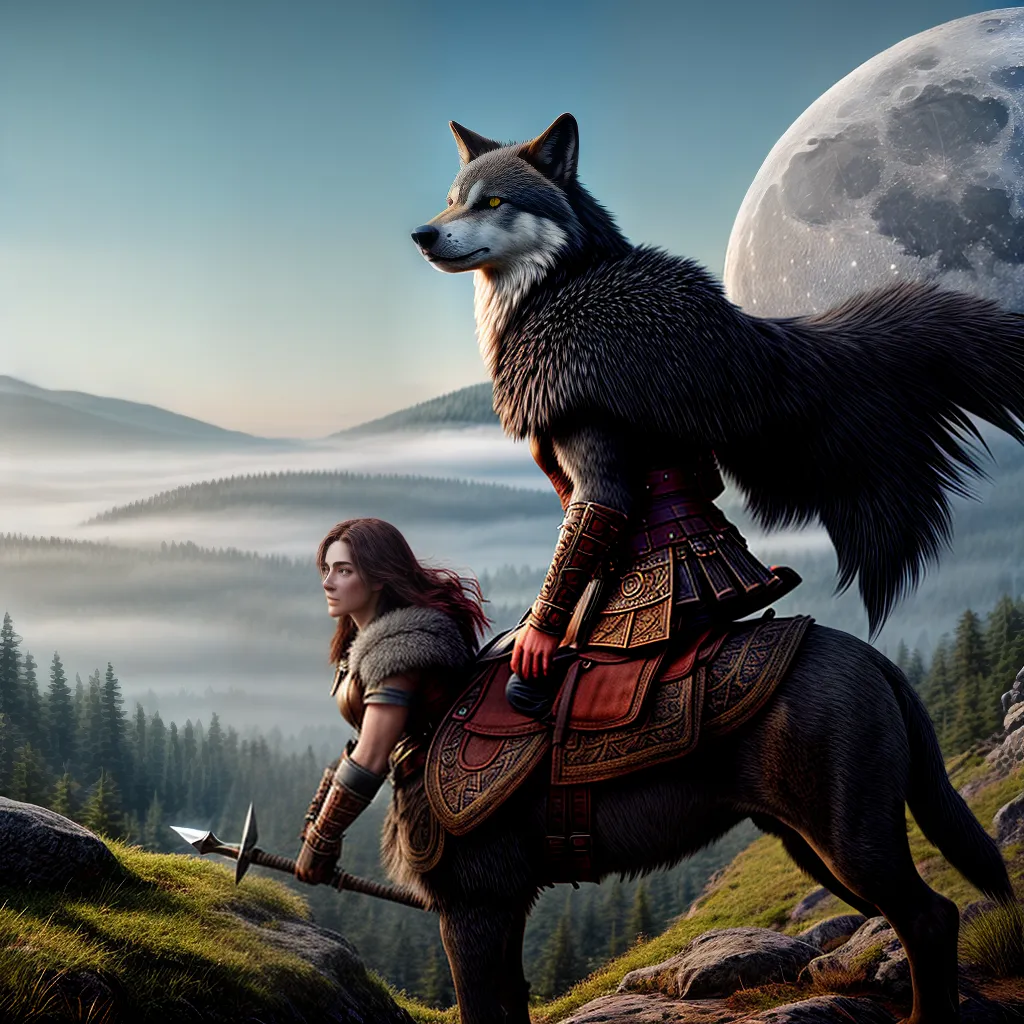 Herança germânica: interpretação de sonhos com elementos teutônicos 5 Fotos sonho folclore germanico floresta lobo valquiria pedra runa